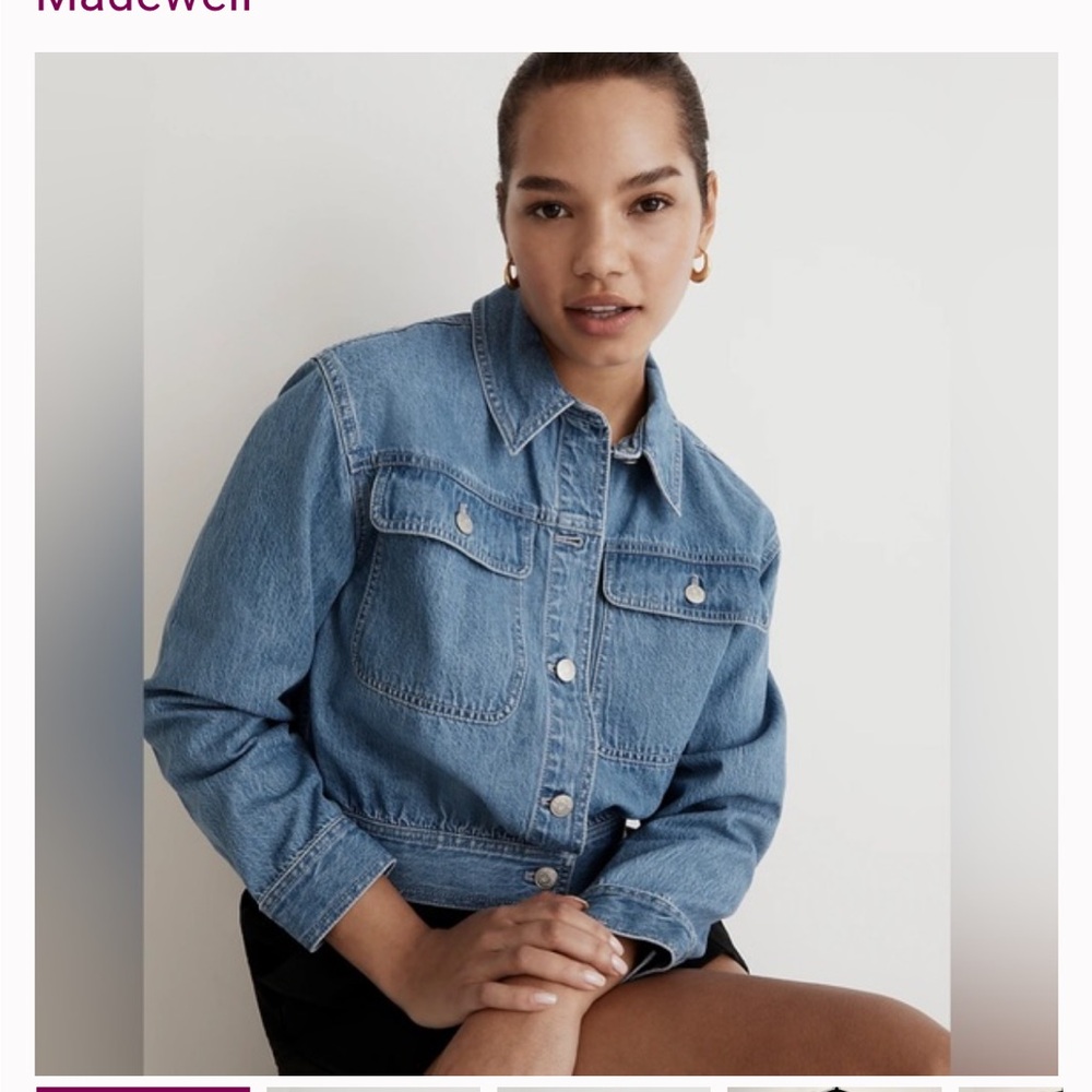 Madewell Classic Blue Denim Jacket